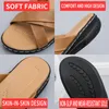 Slippers Plus Size Women's Shoes 2023 Solid Color Summer Beach Outer Wear Fashion Cross Flat Retro Ladies Slippers35-43Slippers