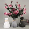 Vase Nordic Modern Plastic Anti-Ceramic Creative Simplicity Home Wedding Birthday Party Decoration Flower Vase