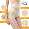 Shapers feminino Shapewear para mulheres Panties de controle de barriga firme moldando breves do treinador da cintura Model