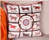 2023 Nova marca Modern Cotton Bordery Horse Luxury Decorative Pillow Caso