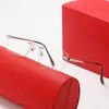 20% OFF Luxury Designer New Men's and Women's Sunglasses 20% Off frameless metal leg fashion personality simple trend net red mirror