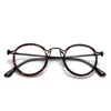 Designer-Strandpaar-Sonnenbrillen für Herren und Damen 20 % Rabatt auf ultraleichte TR90-runde japanische handgefertigte Moderahmen-Anti-Schwarz-Sun Hongleis gleiche Brille
