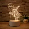 Night Lights Desktop LED Night Light Wooden Animal Ornament Kids Gifts Lantern Bedroom Decor Night Lamp Christmas Decoration for Home Wall P230325