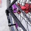 Chaînes de vélo Tendeur de chaîne à vitesse unique et kit pour vélo de route VTT Performance de cyclisme en alliage d'aluminium Installation facile 230325