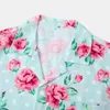 Heren Casual Shirts Mens Rose Bloemenprint Hawaiian Short Sleeve Plus Size Beach Wear Shirt Heren Vakantie Vakantie Aloha Rock Party XXXL