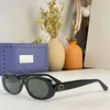 Small Frame Ladies Glasses Suns Men Summer 0961 estilo anti-ultravioleta Retro Plate Oval Moda Viagens de Viagens Men Men Contraste de Luxo Melhoramento de Luxo Tons de luxo Caixa aleatória