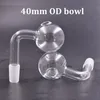 PUBLE BURNO DI OLO IL PIBILE DI GLIOGLIO PIBI FUMATO FUMATO 10 mm 14 mm 18 mm maschio per l'acqua di piattaforma Adattatore bong bong un chiodo tabacco a forma piega