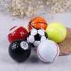 Golfballen 6pcslot golfuitrusting voetbalbasketbal Tabletennis Baseball golfballen Novel Double Ball Two Piece Ball 230325