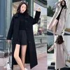 Frauen Wolle Mischungen Langarm Frauen Mantel Winter Taste Damen Jacke Mode Einreiher Mäntel Herbst Dünne Jacke