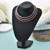 Choker Avancerat mode Multi-Layer Rhinestone Halsband Bridal Wedding Dress Accessories