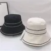 Projektantka Bucket Hat for Women Men Baseball Caps czapka Kobieta Man Fisherman Hats Patchwork Wysoka jakość szerokiej czapki