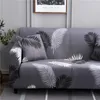 Stol täcker 40Stetch SOFA Cover Slipcovers Elastic All-Inclusive Couch Fall för olika form Loveseat L-Style