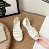 Sandaler Kvinnor Summer Flat Sandals 2022 Open-Toed Slides tofflor Candy Color Casual Beach Outdoot Female Ladies Jelly Shoes AA230325