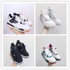 2023 Kids Jumpman 4 4Sshoes University Blue Sail Fire Red Pink What the Royalty Bred Hot Lava Pure Money Fashion PS Infants Design Sneakers