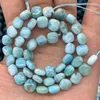 Perlen 8mm natürlicher blauer Larimar 15'' quadratisch DIY lose für Schmuckherstellung Frauen Armbänder Halskette Ohrring Geschenk