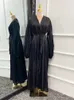 Ethnic Clothing Kaftan Abayas For Women Kimono Musulmane Cardigan Dubai Abaya Turkey Islam Arabic Muslim Long Modest Dress Robe Longue Femme 230325