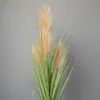 Decoratieve bloemen 102 cm Reed Grass Simulation Flower Dog's Tail Living Room Decoratie Gedroogd nep -boeket