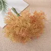 Decorative Flowers Artificial Plastic Rime Flower Wedding Party Decoration Bouquet Room Garden Table Arrangement Fake Plants