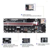 Computer Cables TISHRIC PCIE Riser 011 V011 Pro PCI E Express PCI-E 16x Video Card GPU Dual 6Pin Adapter Graphics For Mining