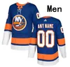 Camisas de hóquei masculinas PERSONALIZADAS Islanders 30 Ilya Sorokin 40 Semyon Varlamov 32 Ross Johnston 25 Sebastian Aho 6 Ryan Pulock 27 Anders Lee 2 Robi