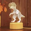 Luzes noturnas Amor romântico Lâmpada LED de acrílico 3D Para casa, lâmpada de mesa de mesa leve infantil Lâmpada de aniversário Decoração do dia dos namorados Lâmpada de cabeceira P230331