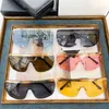 10％オフ高級デザイナーNew Men's and Women's Sunglasses 20％Off One One-Piece LensファッションINS同じスタイルパーソナライズされた目の保護ワンピースCH0936