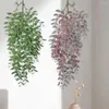 Decorative Flowers Creative Extra-Long Artificial Leaves Decor Wide Application Pea Pod Plant Vines Ornament