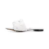 С коробкой женской высокие каблуки Lido Trode Shouse Sandal Loafers Designer Sneaker Женщины роскошные тройные черные белые патентные кожи замша 7 см. Свадебная ботинка Bottegas