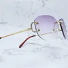 Occhiali da sole di moda di design di lusso Sconto del 20% Grandi occhiali da sole Vintage Occhiali da sole ovali Moda Occhiali da sole Strass Rapper Party EyewearKajia