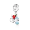 925 Silberperlen-Charms für Pandora-Charm-Armbänder, Designer für Frauen, Krankenschwester-Erste-Hilfe-Set, Medizin-Anhänger, Charm-Perlen