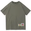 DSQ2 TSHIRT Casual Fashion Trend T-shirt Prosty klasyczny druk z drukiem para unisex bluza dsq ikon 2 street mody ekipa bawełniana krótkie rękaw