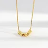Chains Classic Irregular Cube Necklace Color Gold Chain For 2023 Women Ladies Luxury Jewelry Birthday Valentine Gifts Trendy Charm