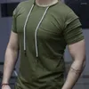 Men's T Shirts 2023 Elegant Slim Fit O-Neck Long Sleeve Muscle T-Shirt Casual Solid Tops Tee Shirt Plus Size M-XXL