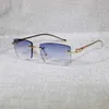 Luksusowe projektant wysokiej jakości okulary przeciwsłoneczne 20% zniżki na vintage Owalne Owalne Metalowe Ramę Mężczyzny Letnie okulary na zewnątrz do odczytu 166
