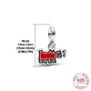 925 Sterling Silver Pandora ME -serie Charm Jewelry Pendant is geschikt voor originele klassieke DIY Bracelet Damesmode -accessoires