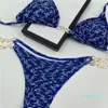 Kvinnors badkläder Summer Beach Swimsuit Stor bikini Bottoms Designer Simning Push-Up BH Bathing Suits Suit 77