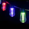 Strings Solar Light Edison Wiszący Wodoodporne światła sznurkowe Kreatywne Dekoracja imprez hurtowych LED Outdoor