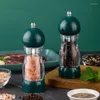 Dinnerware Sets Acrylic Pepper Grinder Domestic Black Powder Manual Grinding Bottle Kitchen Seasoning