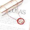 Pendant Necklaces LUXUKISSKIDS 2023 Gold CZ Christmas Deer Choker Necklace Stainless Steel Chain Pendants Set For Women Fashion Jewelry