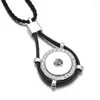 Hangende kettingen snappen sieraden rond kristal strass ketting en waterdruppel bohemia trui ketting