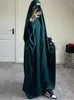 Ubranie etniczne Ramadan Eid Hooded Abaya Women Modlitwa odzież muzułmanin jilbab luźna długa sukienka Abayas Dubai Turcja Islamskie ubrania Djellaba Femme 230325