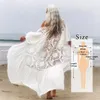 Damenblusen, Hemden, Bohemian-Stil, bedruckt, Sommer-Strand-Wickelkleid, Damen-Strandbekleidung, Baumwoll-Tunika, chinesischer Stil, sexy, vorne offener Kimono-Kleid, Pareo N751 230325