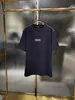 DUYOU Oversize T-shirt met Vintage Jersey Wash Letters 100% Katoenen T-shirt Heren Casuals Basic T-shirts Dames Kwaliteit Klassieke Tops DY9127