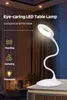 Night Lights AXX LED Desk Lamp Dimmable Tricolor Temperature Study Desk Lamp Hose USB Rechargeable Reading Desk Lamp Bedroom Night Light P230325