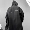 Vindtät vattentät vindbrytare herr lång jacka designer tröja reflekterande brev tryck cardigan kappa män kvinnor hooded hoodie jackor