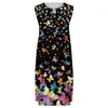 Casual Dresses Dress Ladies Loose Sleeveless Printed Midi Waist Apron Size 16 For Women