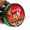 Рыбацкие аксессуары Прогулка Fish Brand 8x Fishing Line 150M 8 Strands Плетеные рыболовные линии Multifilament PE линия для карпа рыбацкой проволоки P230325