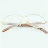 Lyxdesigner Fashion Solglasögon 20% rabatt på trend Clear ES datorram för män Gentlemen Transparent glas Optiska glasögon FrameJia