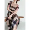 Casual Dresses For Women Striped Jacquard A Line Mini Dress Elegant Cocktail Evening Party Bodycon Vestido De Mujer Club Clothing Size M-4Xl