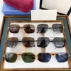 30% OFF Luxury Designer New Men's and Women's Sunglasses 20% Off Gjiains Network Red Same Style Female Box Toad Mirror Pilot Male gg0529